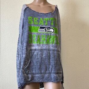 NFL- Seattle Seahawks Distressed Top